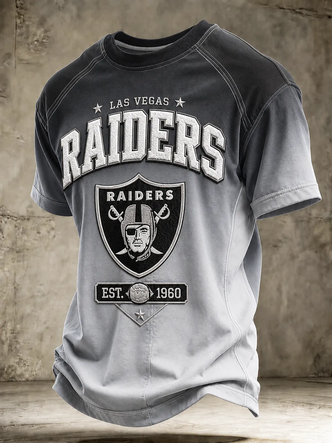 Men's Graphic Printed Football Top