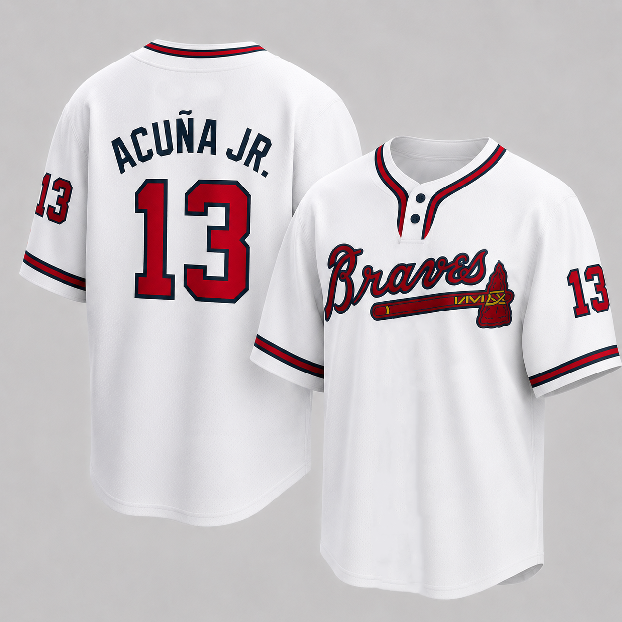Causal Baseball Mesh Jersey Shirt