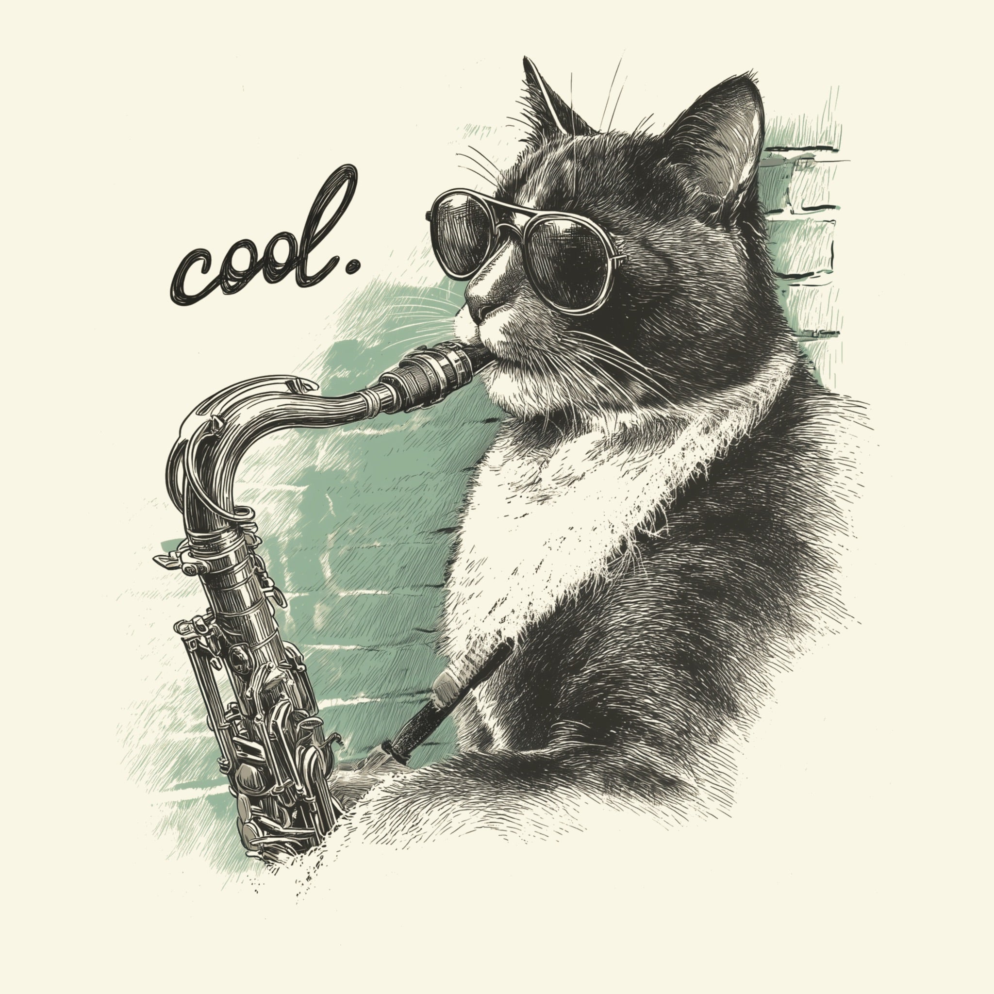 Cool Cat Jazz T-Shirt