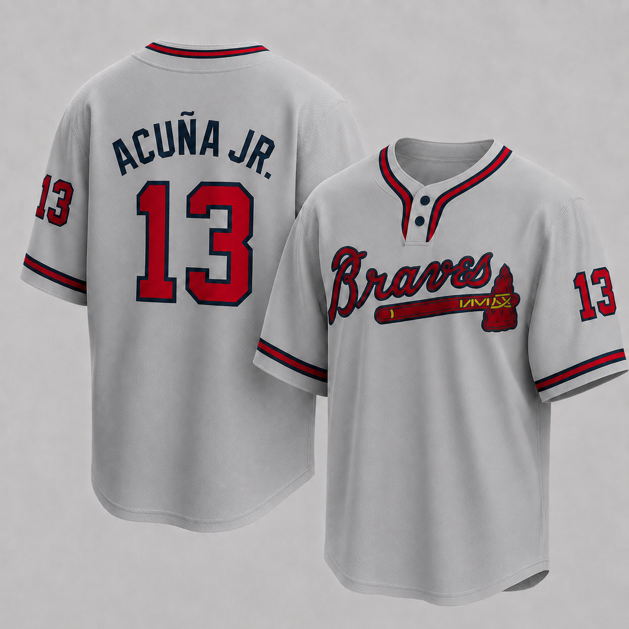 Causal Baseball Mesh Jersey Shirt