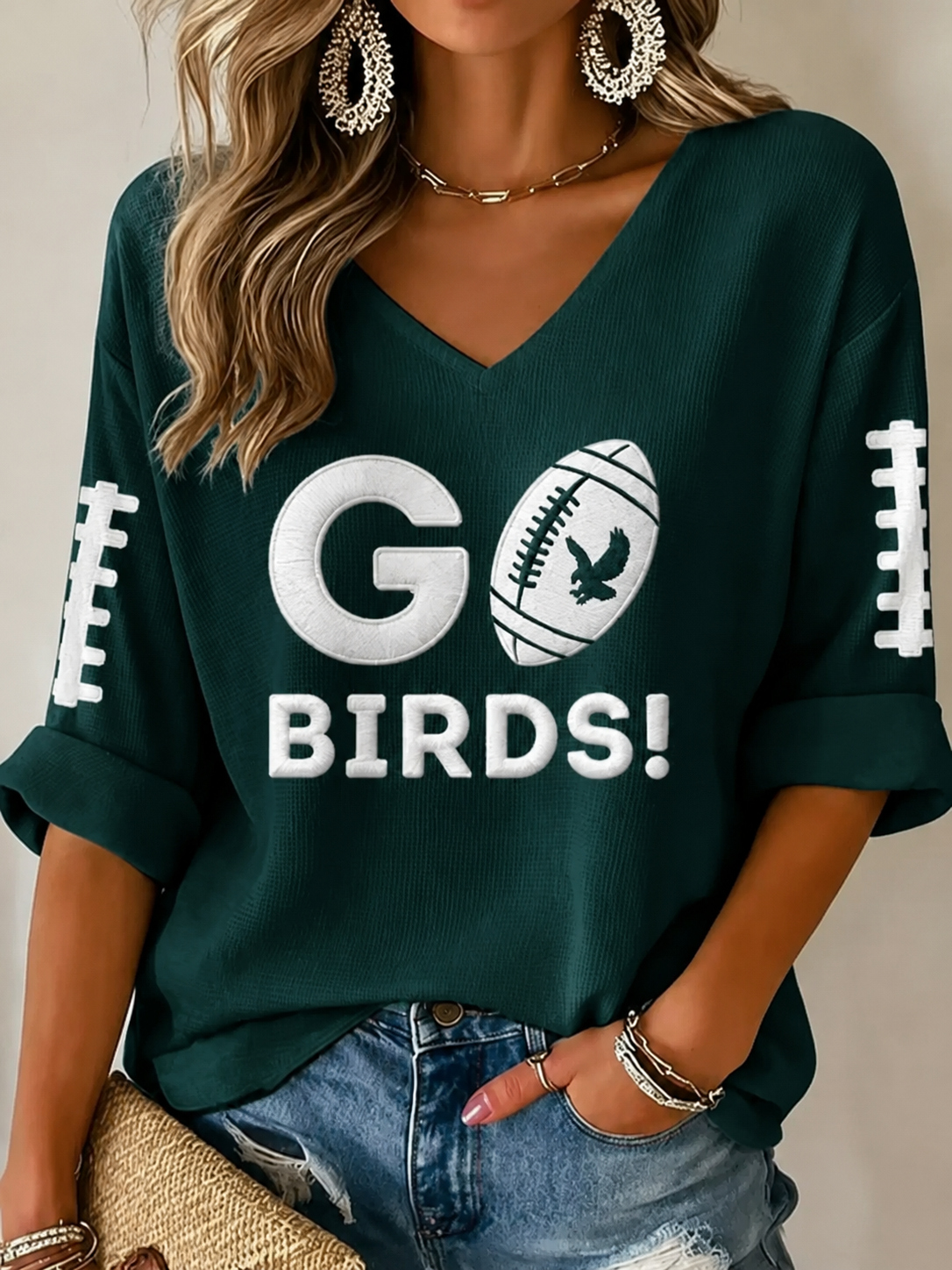 Women's Football Fan T-Shirt