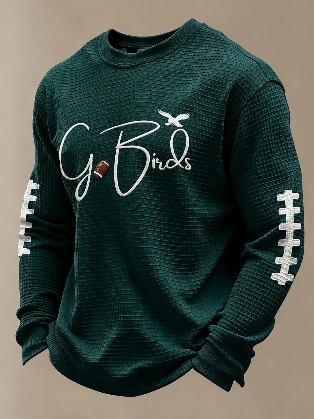 Men's Long-Sleeve Soccer Fan Top