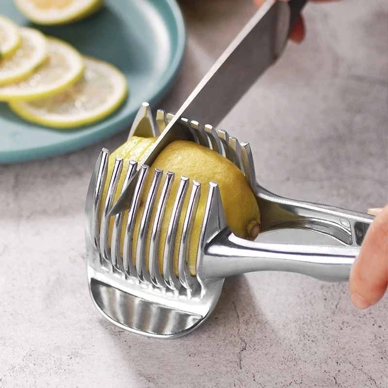 Stainless steel fruit and vegetable cutter