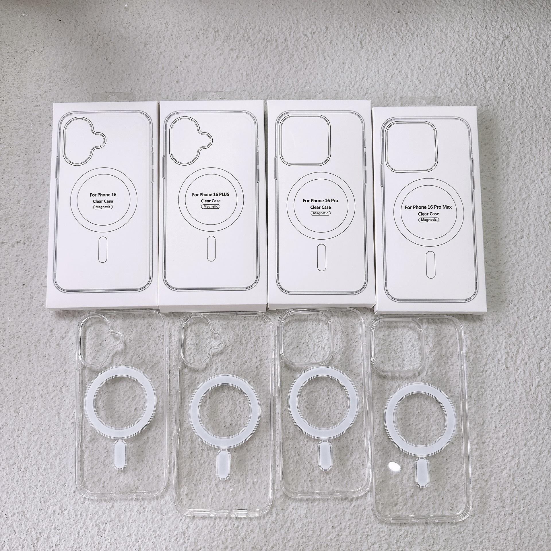 iPhone 17 16 Pro Max clear case PC TPU 