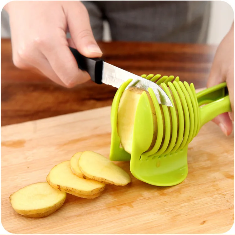 Stainless steel fruit and vegetable cutter