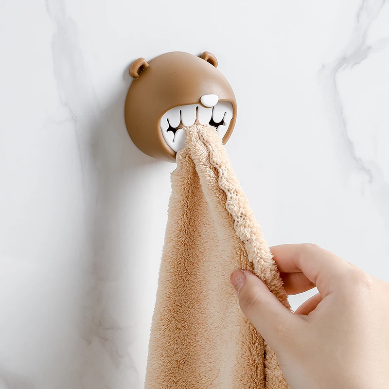 Creative Punch-Free Mini Towel Rack for Kitchen Hand or Face Towels Bath & Toilet Supplies