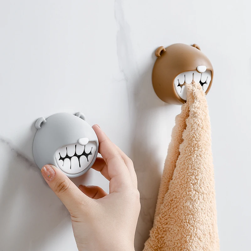 Creative Punch-Free Mini Towel Rack for Kitchen Hand or Face Towels Bath & Toilet Supplies