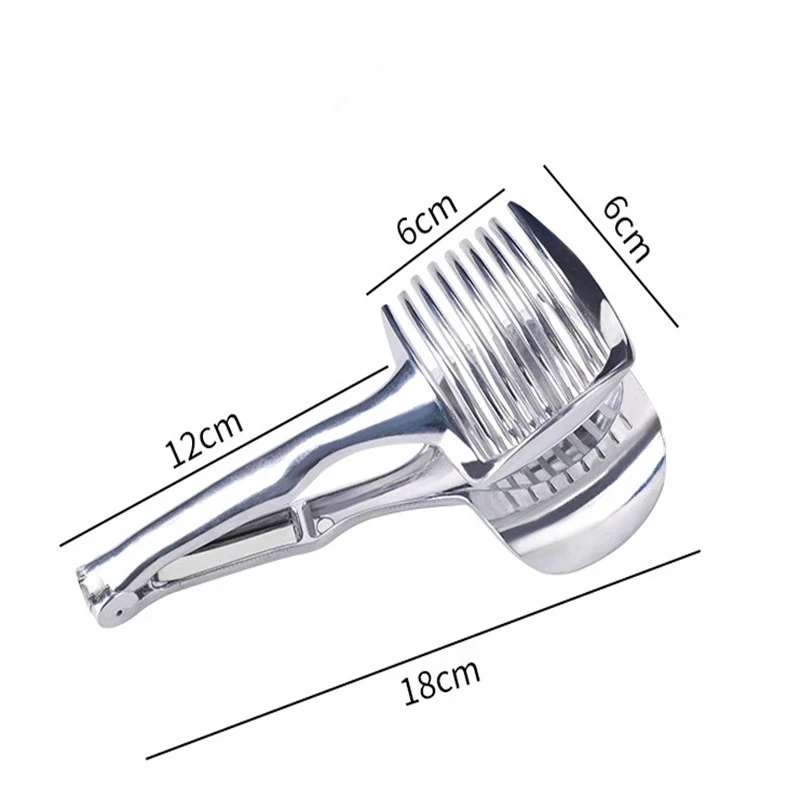 Stainless steel fruit and vegetable cutter