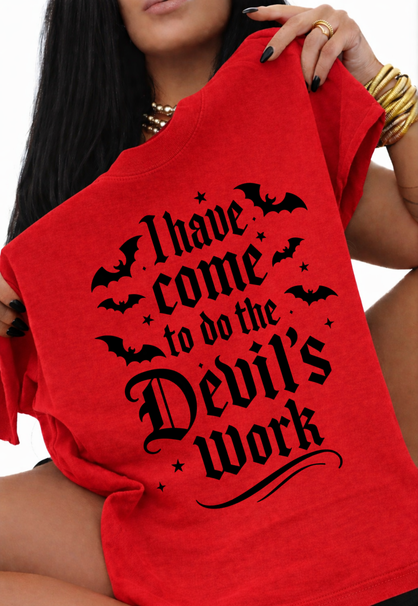 The Devils Work TEE