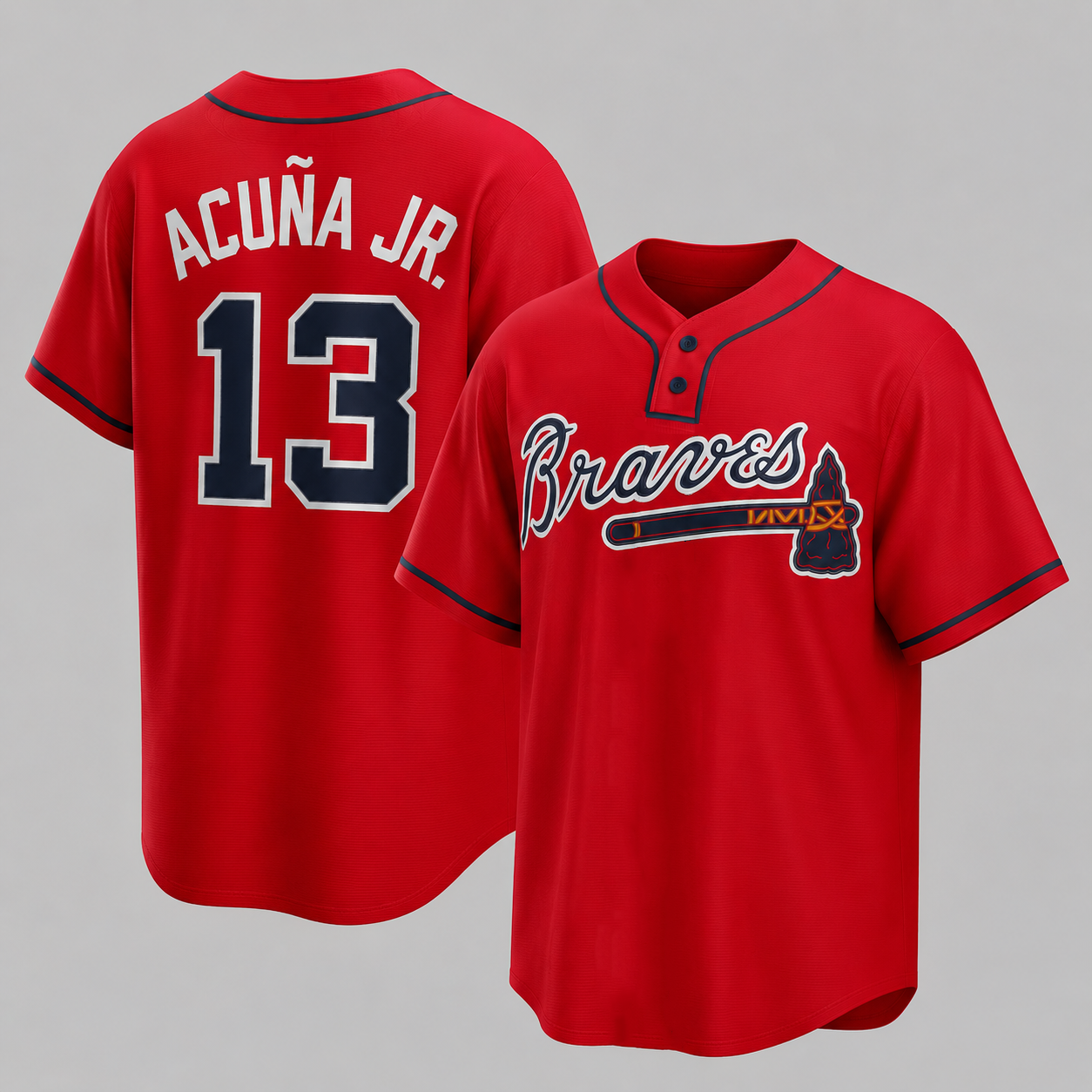 Causal Baseball Mesh Jersey Shirt