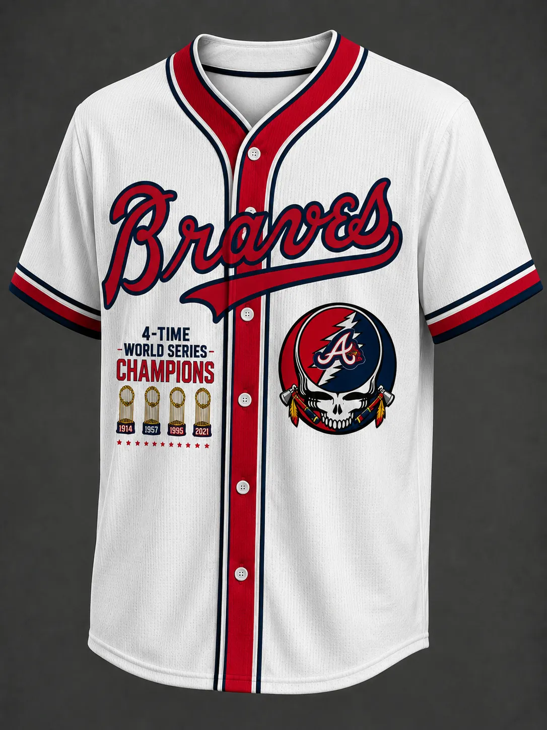Vintage-Style Baseball Jersey – Premium Cotton-Blend Fabric, Pinstripe Design, Button-Front, Short Sleeve for Fans & Casual Wear