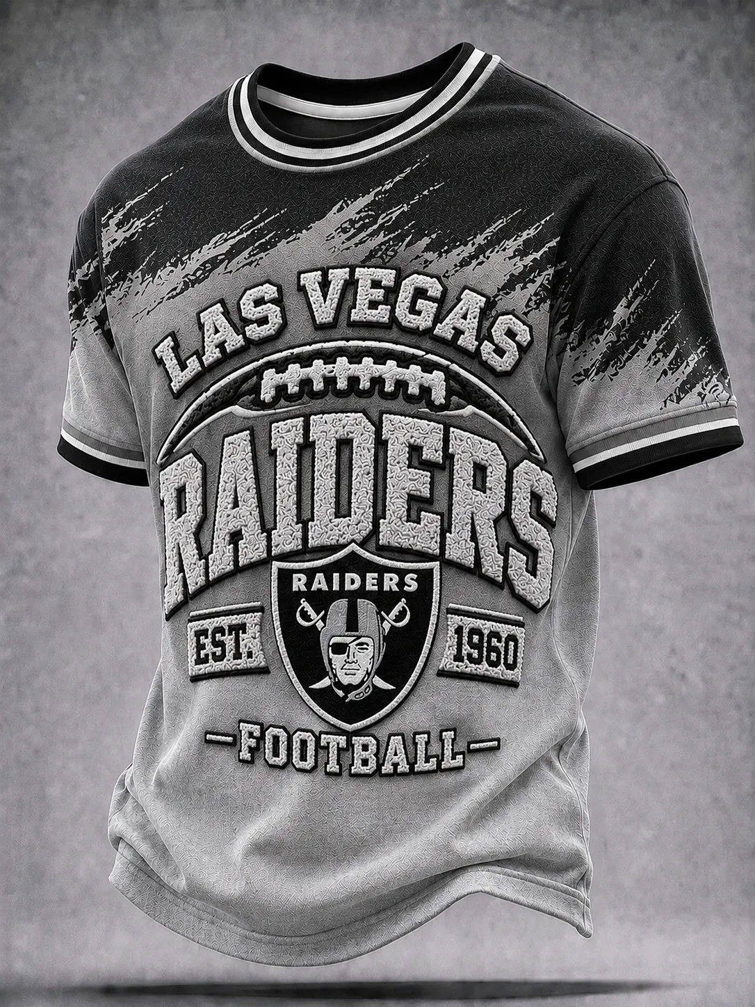 Men's Graphic Printed Football Top