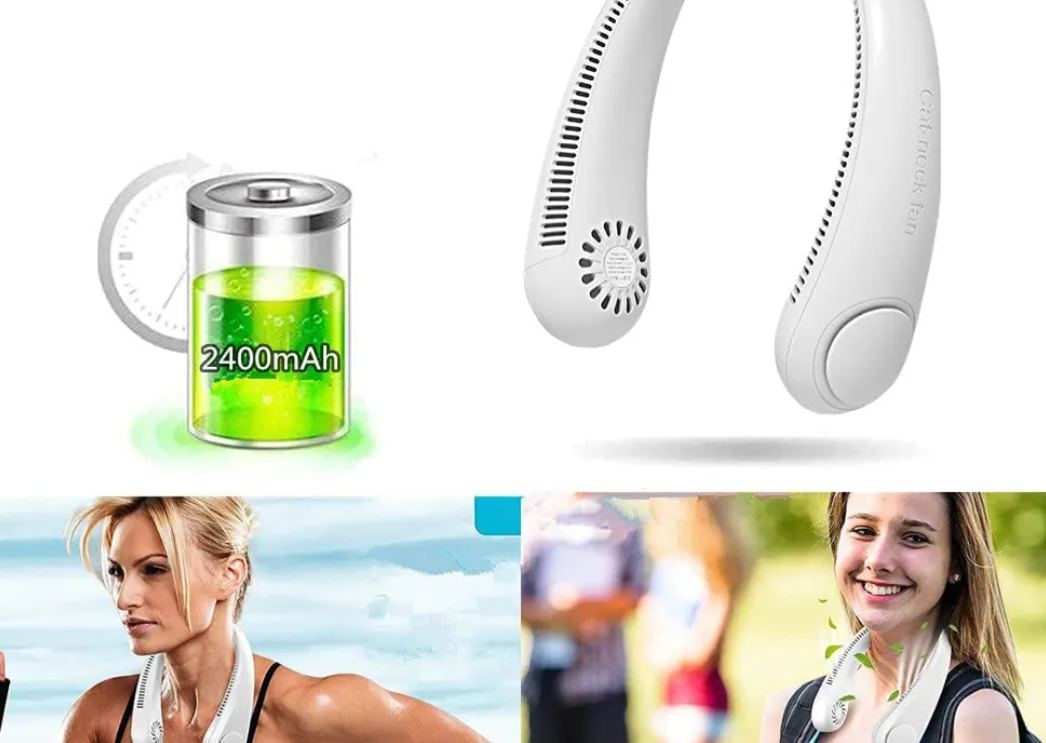 CoolFresh™ Portable Hands-Free Neck Fan