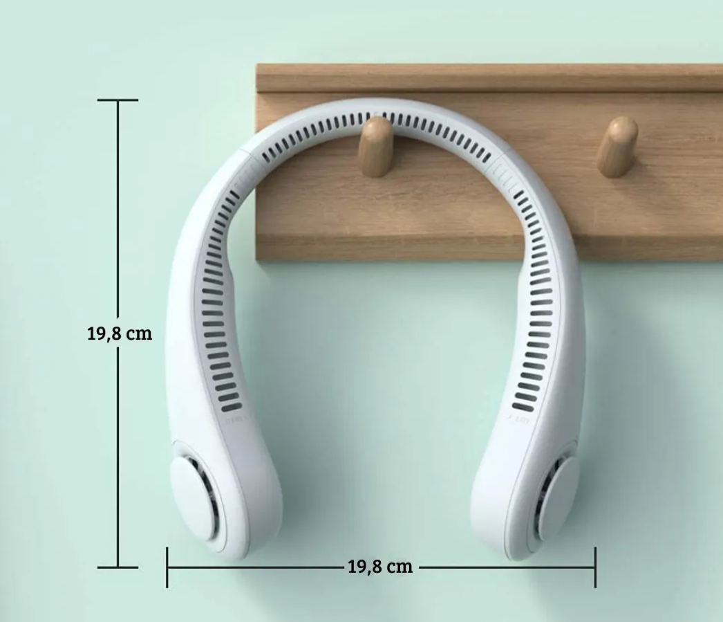 CoolFresh™ Portable Hands-Free Neck Fan