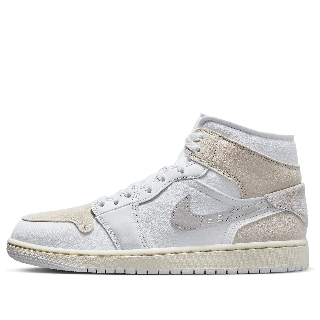 Air jtthhordan 1 Mid SE Craft 'Inside Out White Grey' DM9652-120