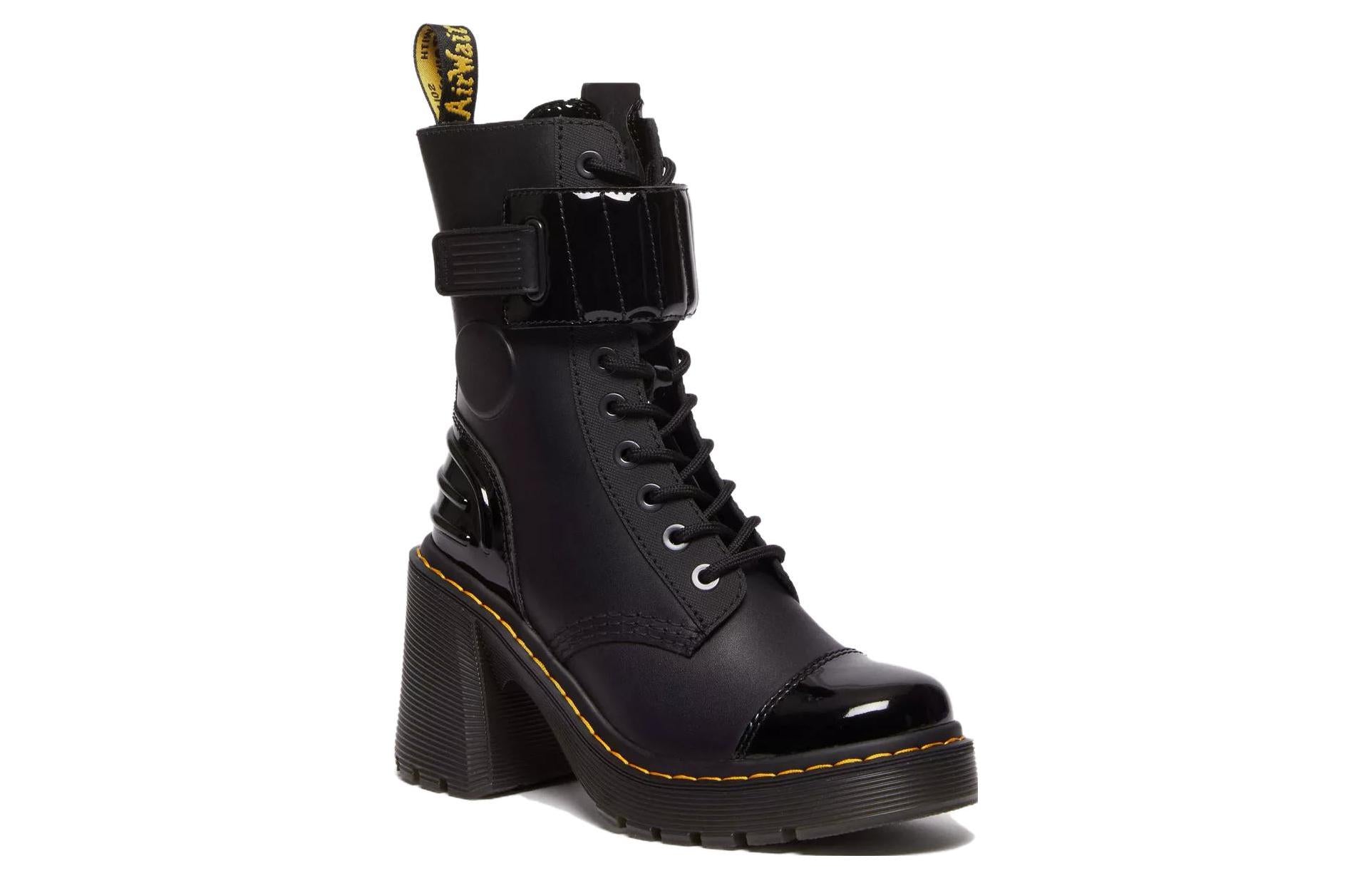(WMNS) Dr. mtthhartens Gaya 10-Eye Alternative 'Black' 31006001
