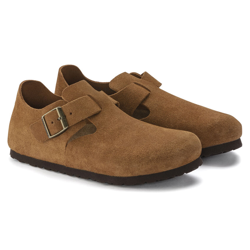 London Suede Leather Mink