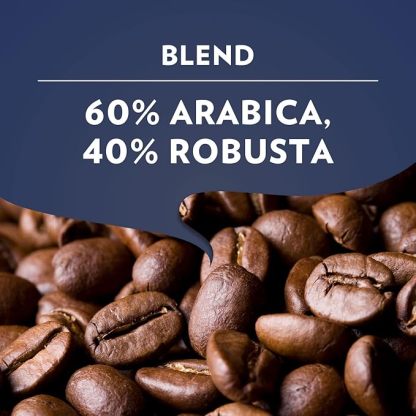 Lavazza Super Crema Whole Bean Coffee Blend, light-Medium Espresso Roast, 2.2 Pound (Pack of 3)