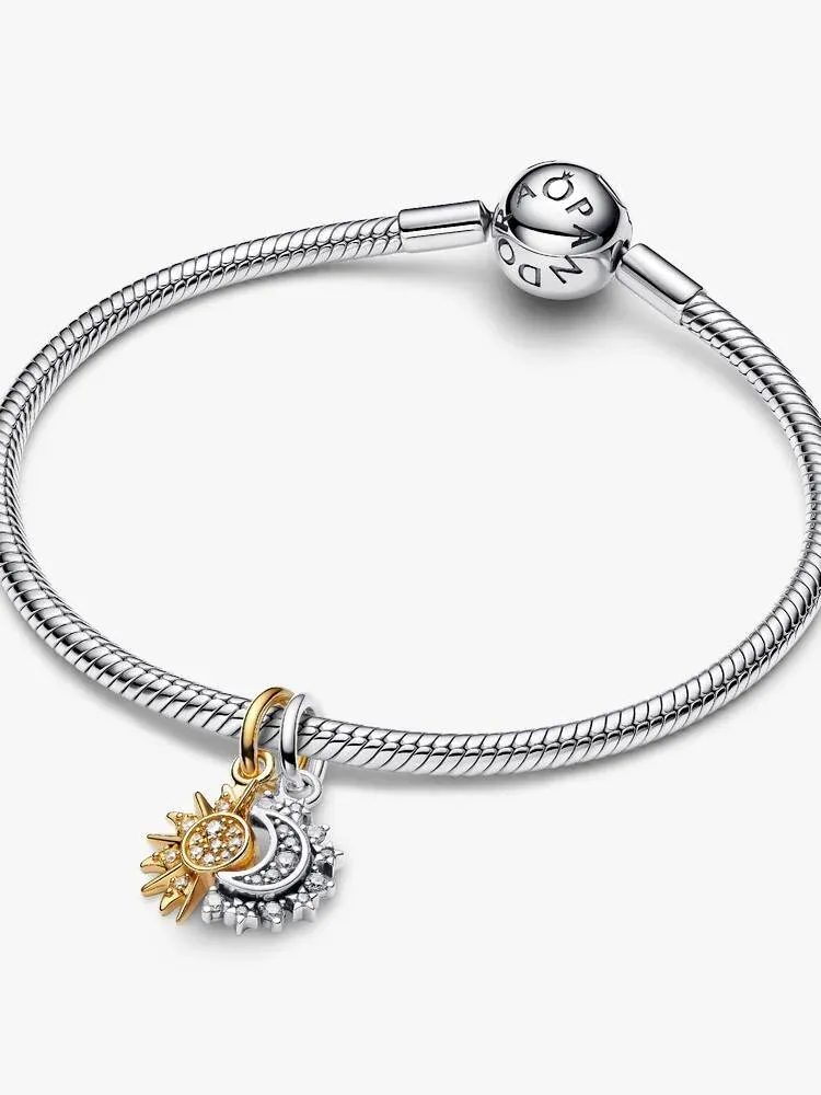 Splittable Sun & Moon Dangle Charm