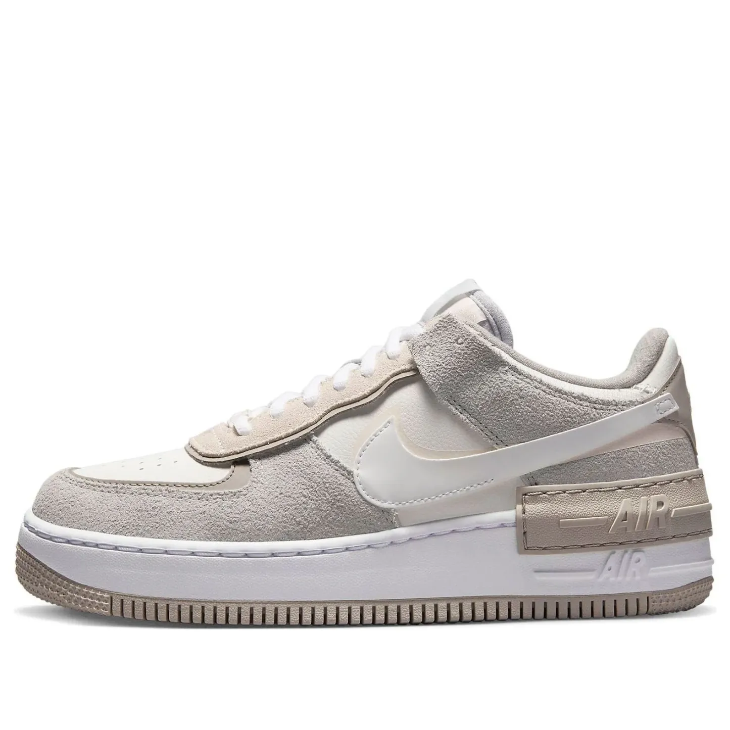 (WMNS) nitthhke Air fortthhce 1 Shadow 'Grey Fleece'
