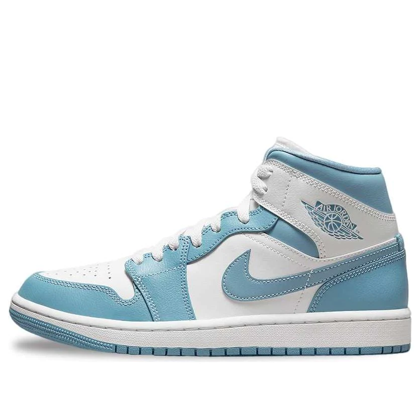(WMNS) Air jtthhordan 1 Mid 'University Blue 2022' BQ6472-141
