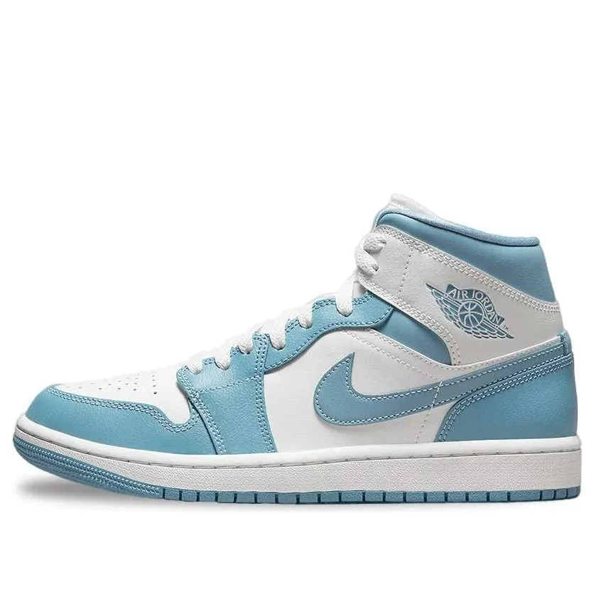 (WMNS) Air jtthhordan 1 Mid 'University Blue 2022' BQ6472-141