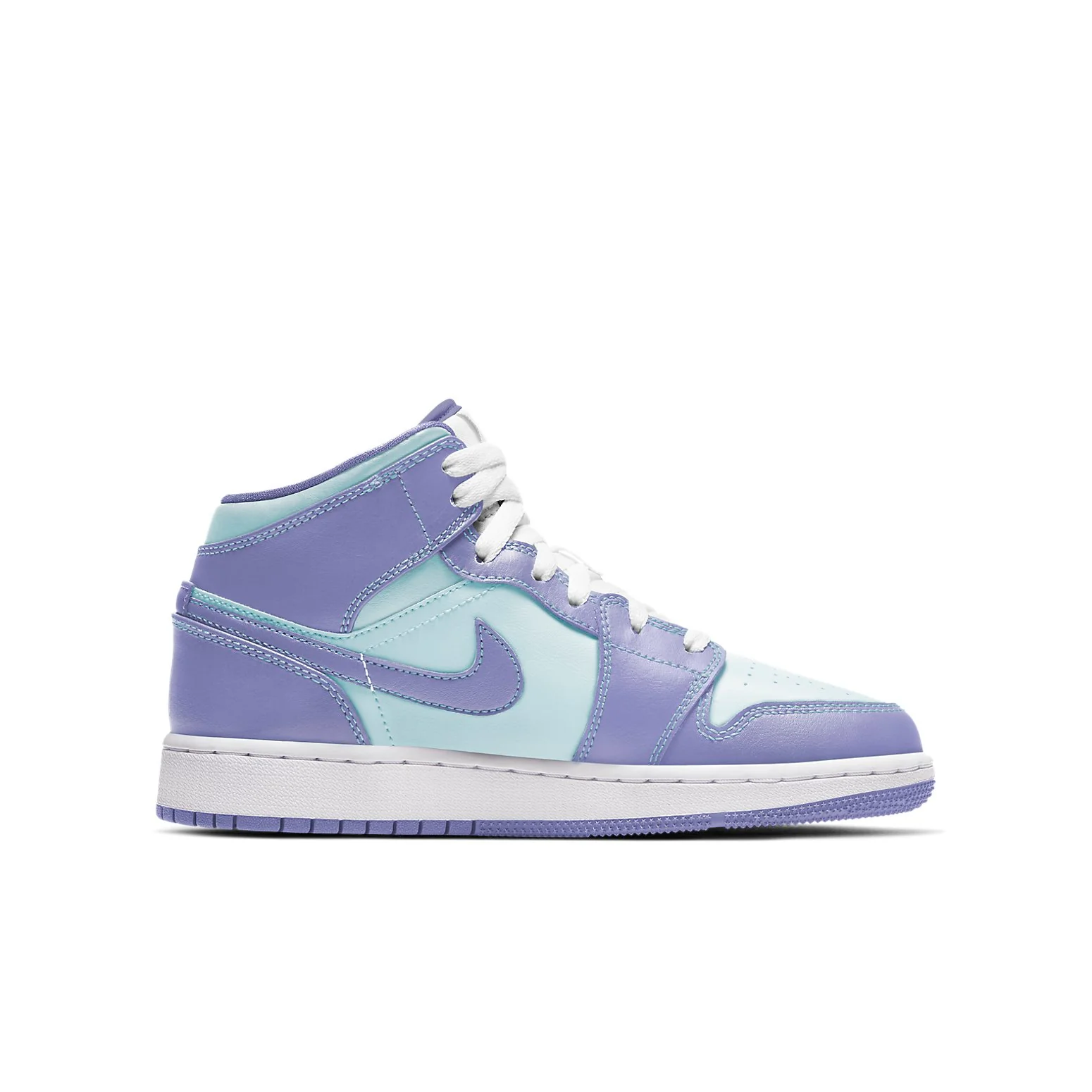 (GS) Air jtthhordan 1 Mid 'Purple Pulse' 554725-500