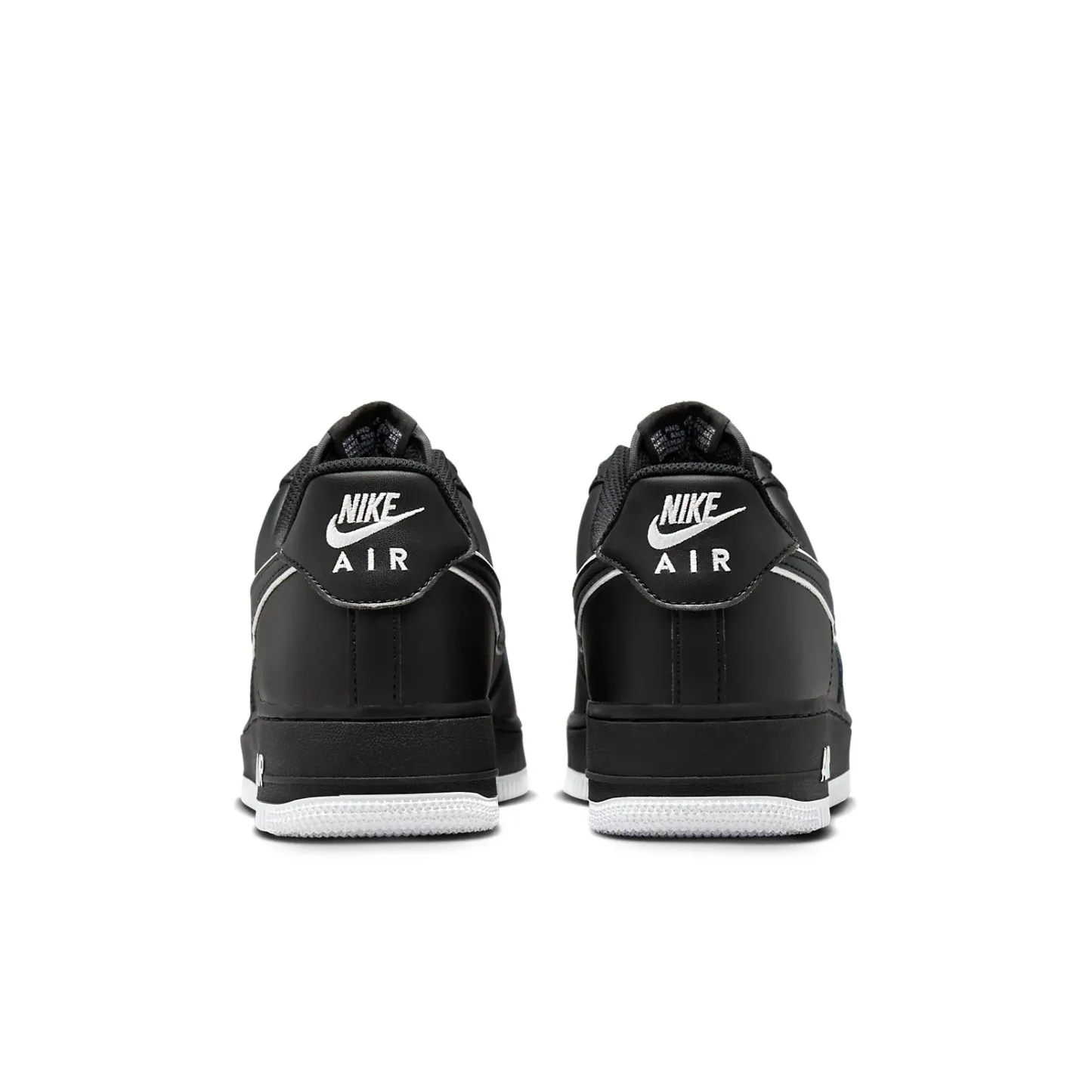 nitthhke Air fortthhce 1 Low '07 'Black White'