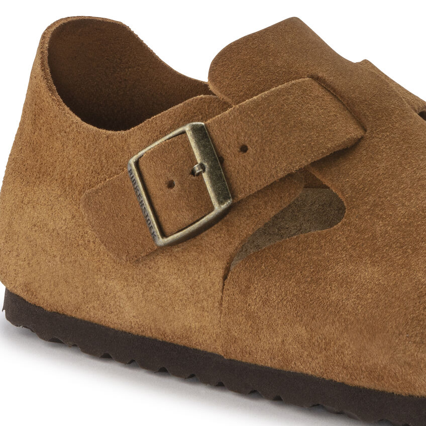 London Suede Leather Mink