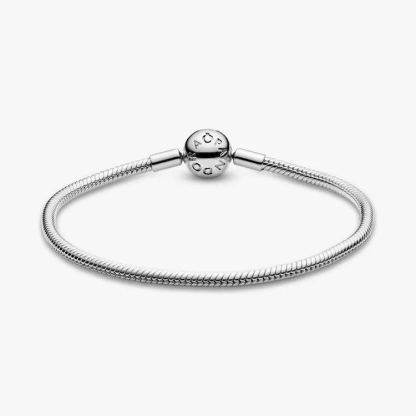 Snake chain 14k gold-plated bracelet