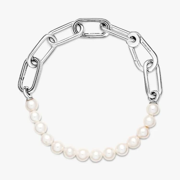 Pandora ME Treated Freshwater Cultured Pearl Bracelet