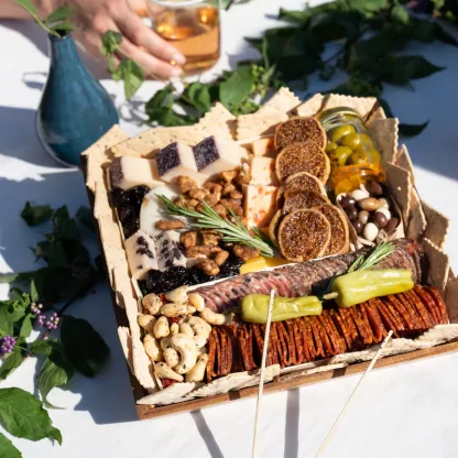 Classic Cheese & Charcuterie Board