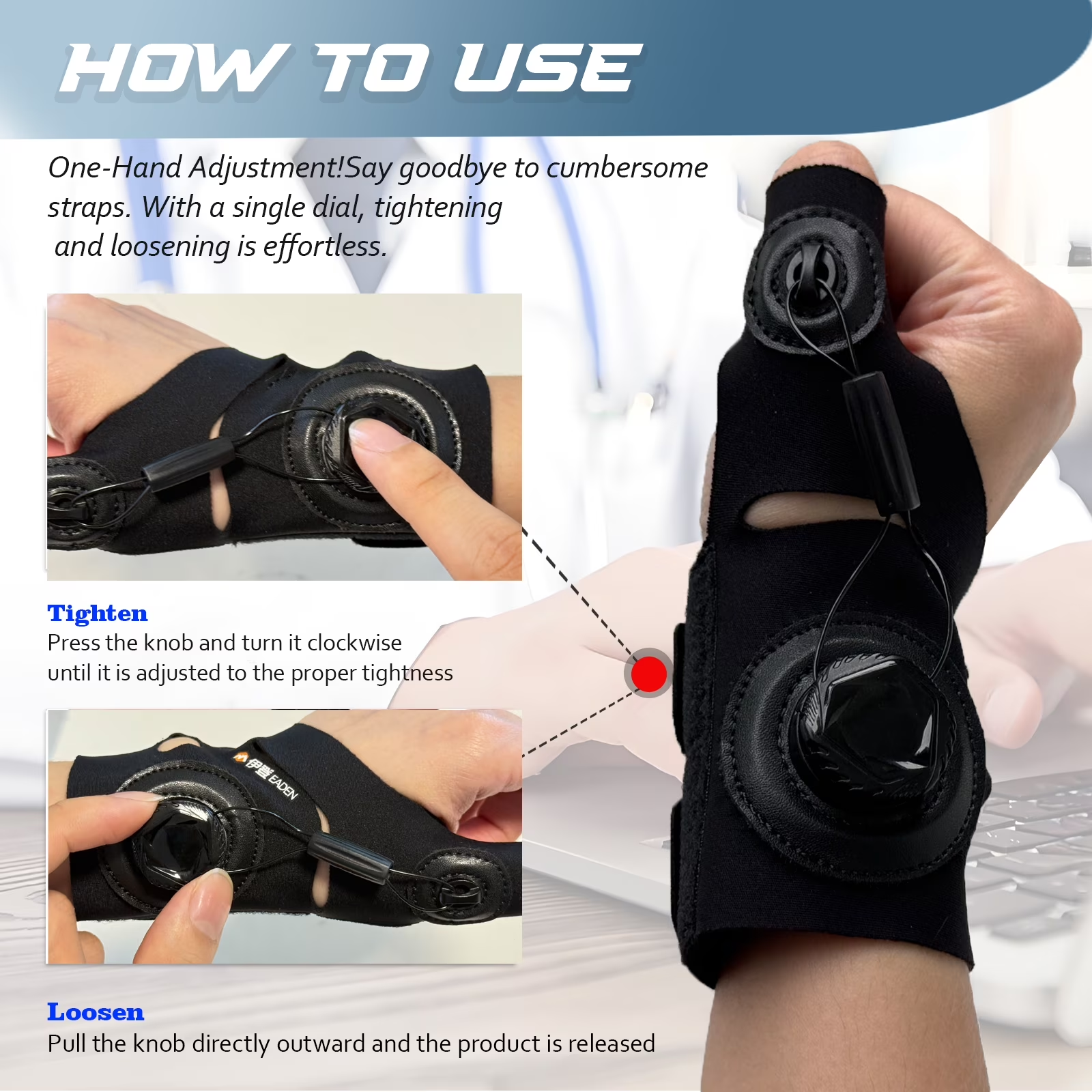 Adjustable Thumb Brace