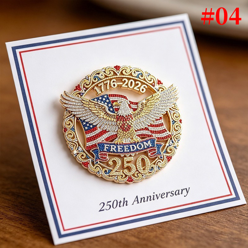 Commemorative Pin Brooch