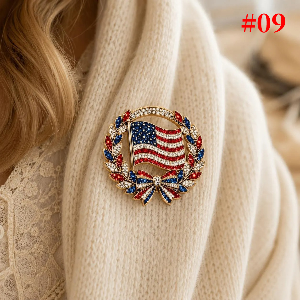 Commemorative Pin Brooch