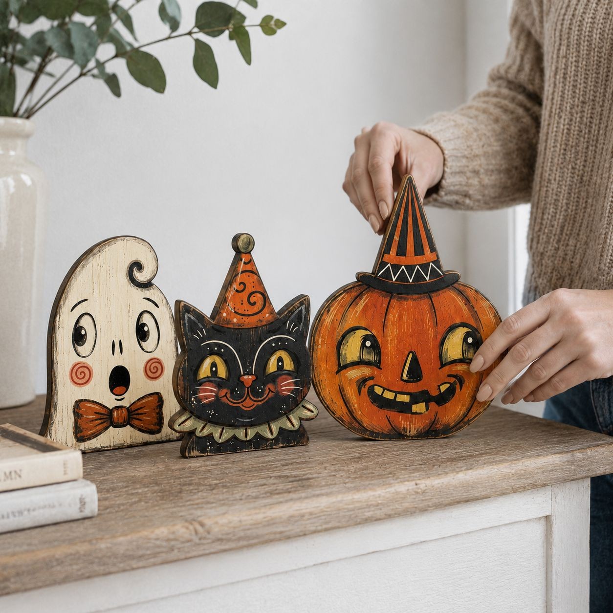Vintage Halloween Decor