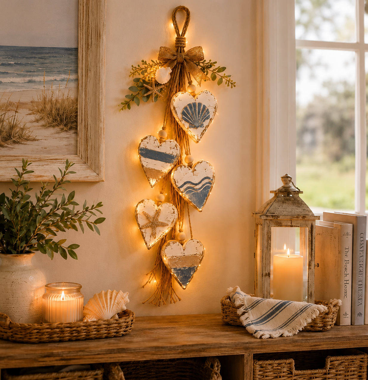 Hanging Heart Wall Decor