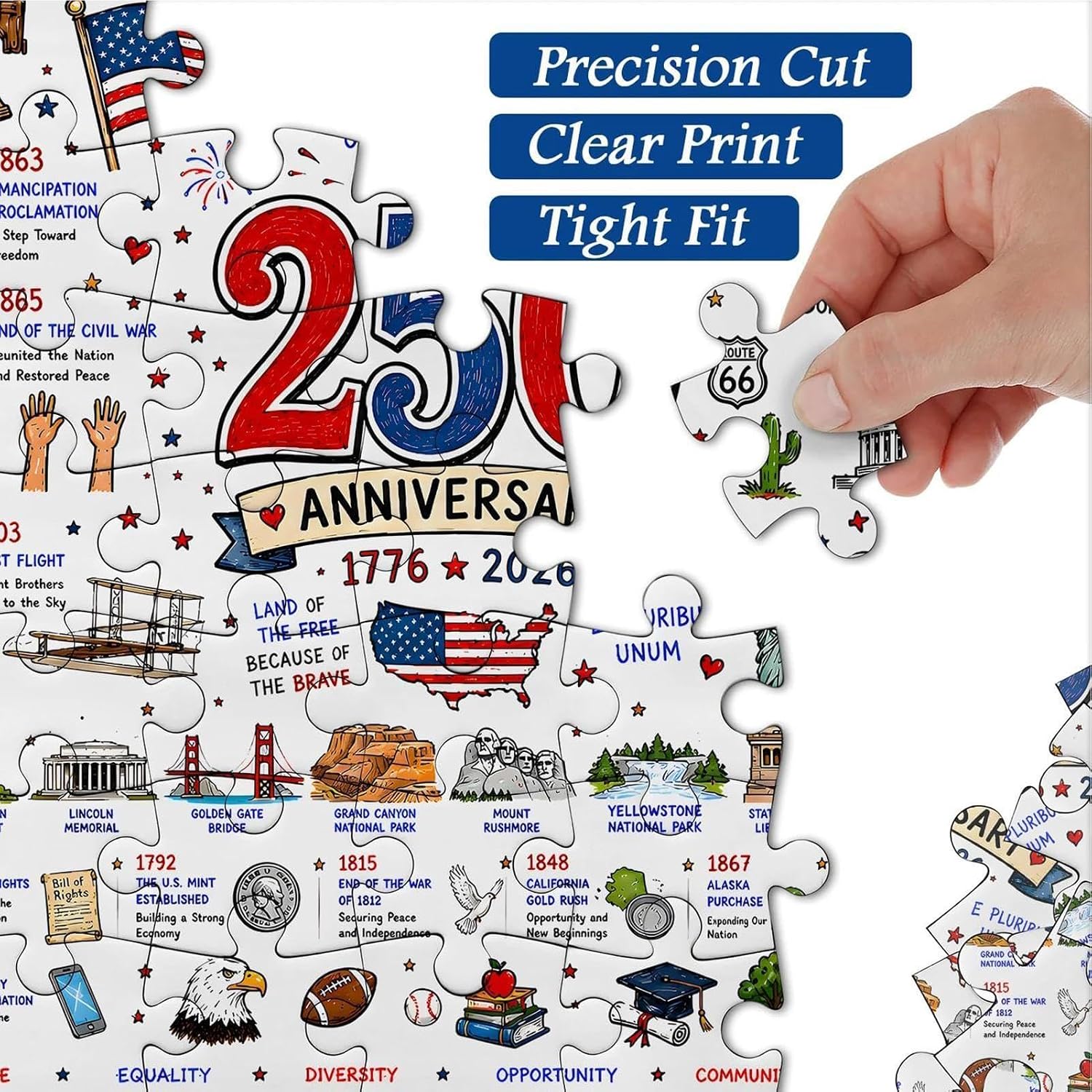 Commemorative Puzzle 1000 Pieces