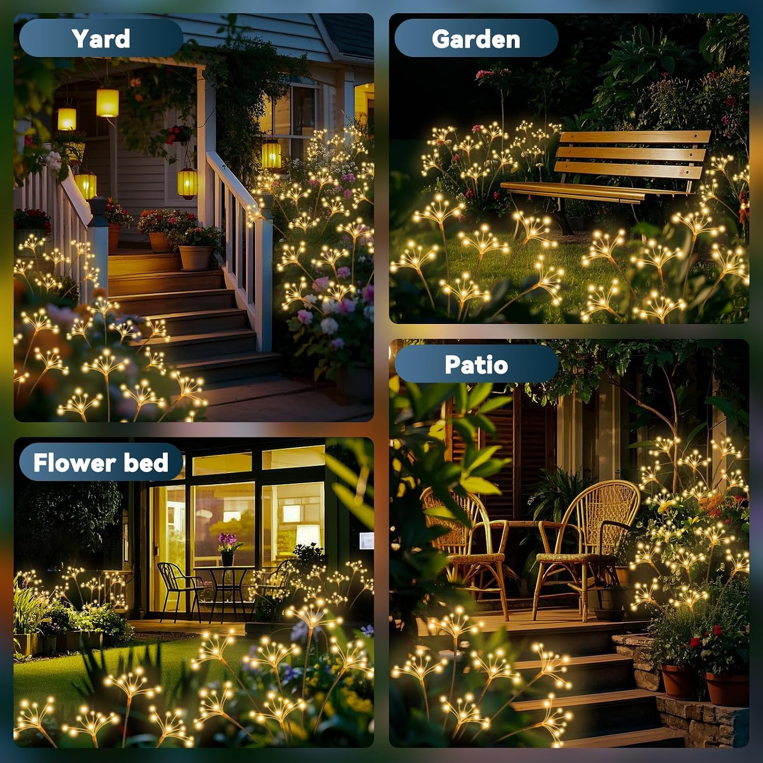 Solar Swaying Starburst Light