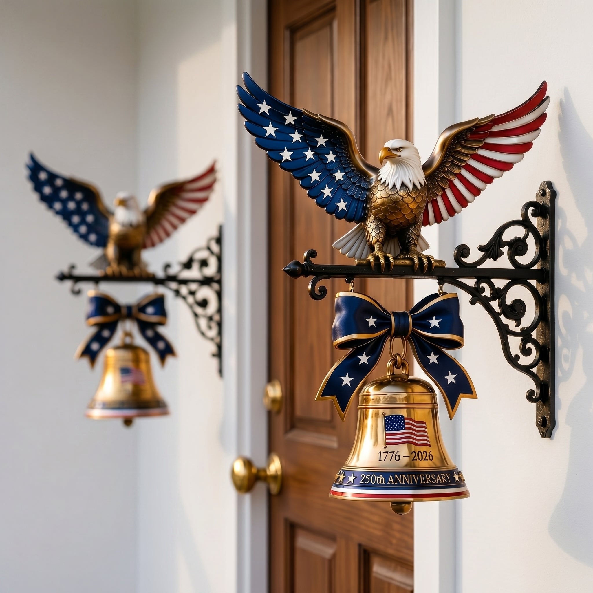 1776-2026 "Spirit of Liberty" Eagle Bell