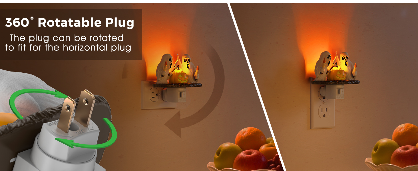 ghost night light plug in