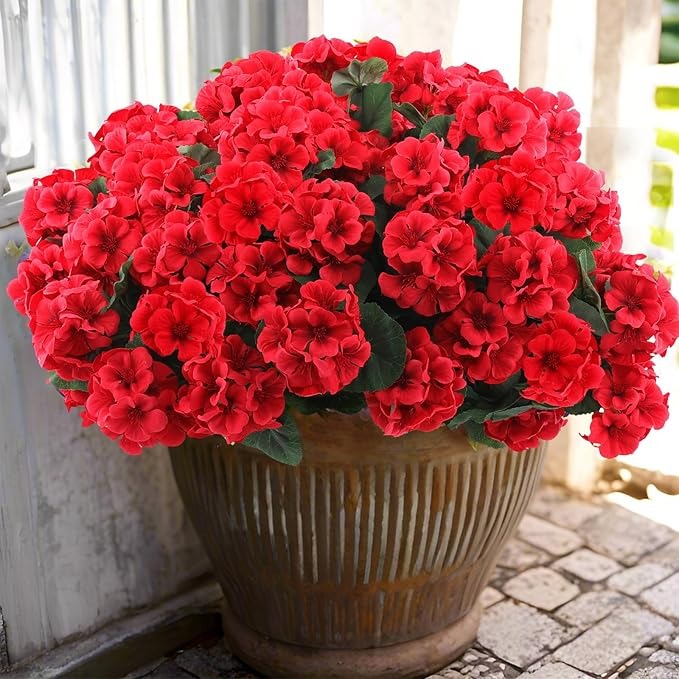 Last Day 60% OFF - Artificial Geranium Flowers