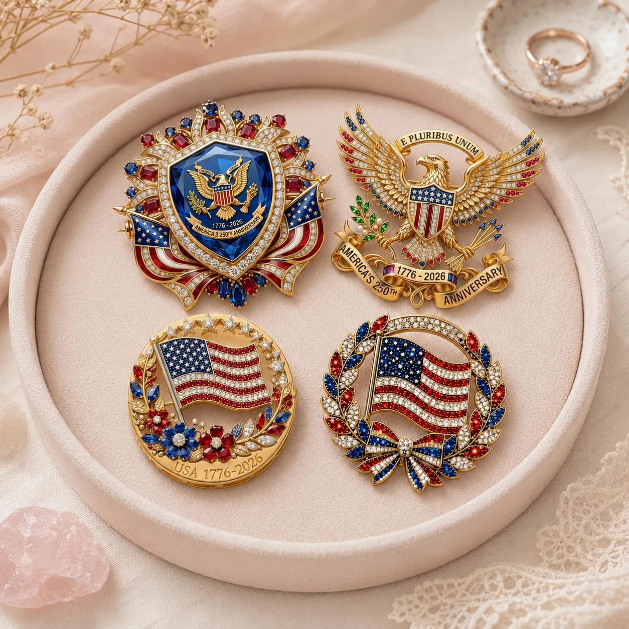 Commemorative Pin Brooch