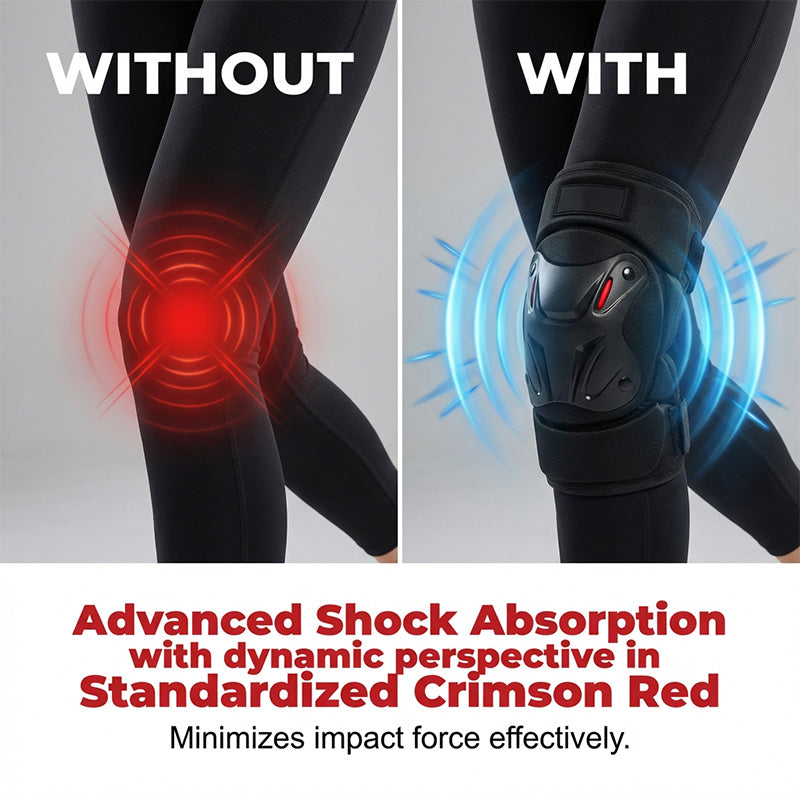 🛡️ LIMITED-TIME 45% OFF! ✨ Motorcycle Knee & Elbow Guard Set – Hard Shell, Articulated, Adjustable 🏍️