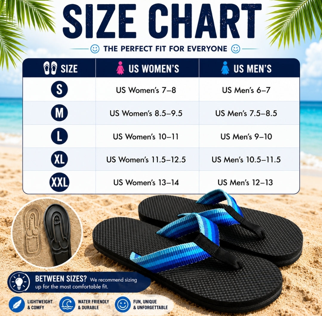 Beach flip-flops