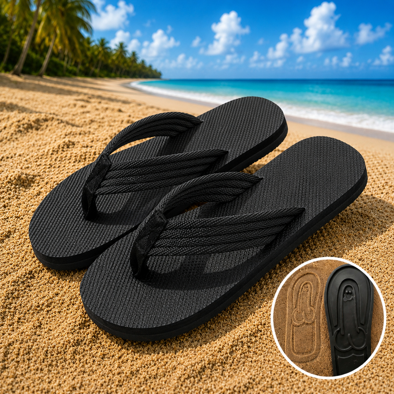 Beach flip-flops