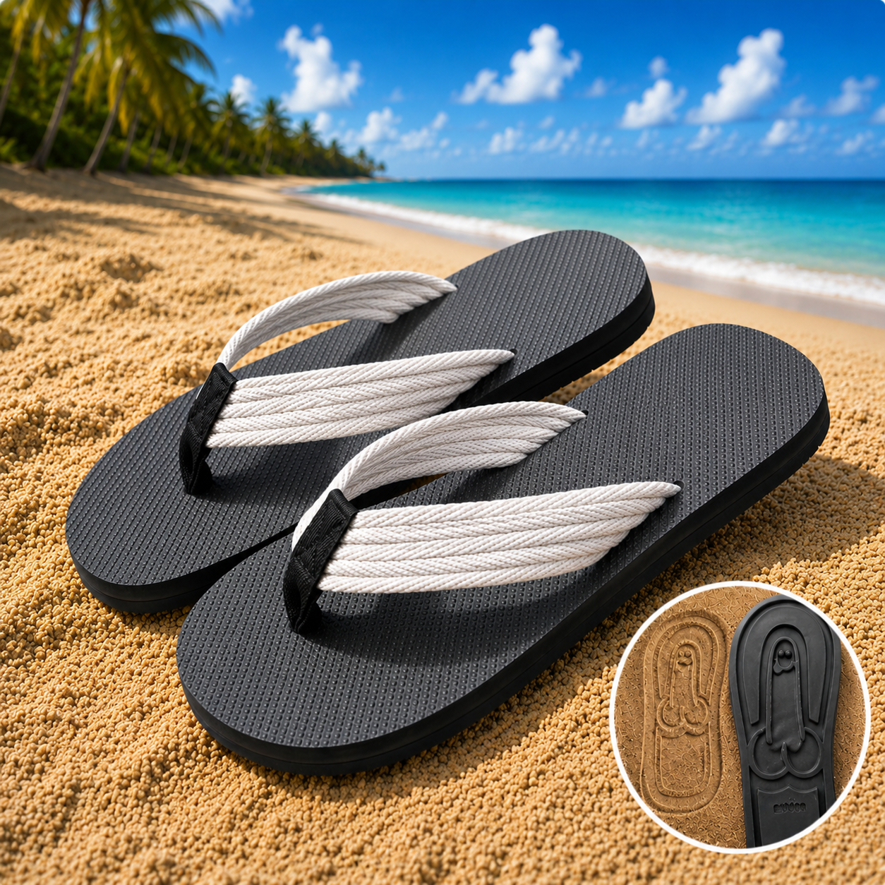 Beach flip-flops