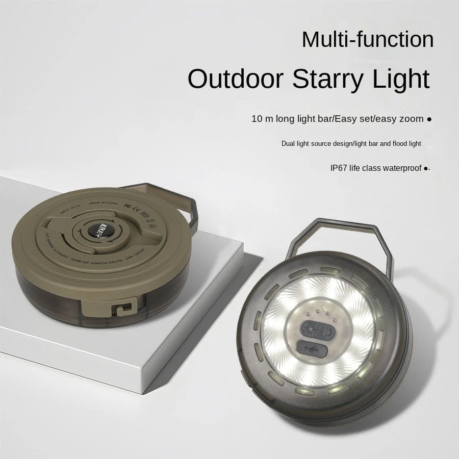 Rechargeable Camping Ambient Light with Type-C 