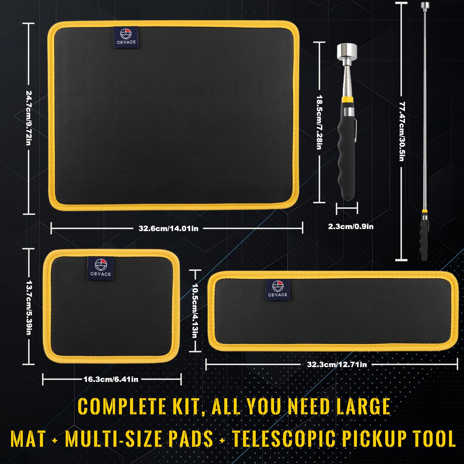 Magnetic Tool Mat Set