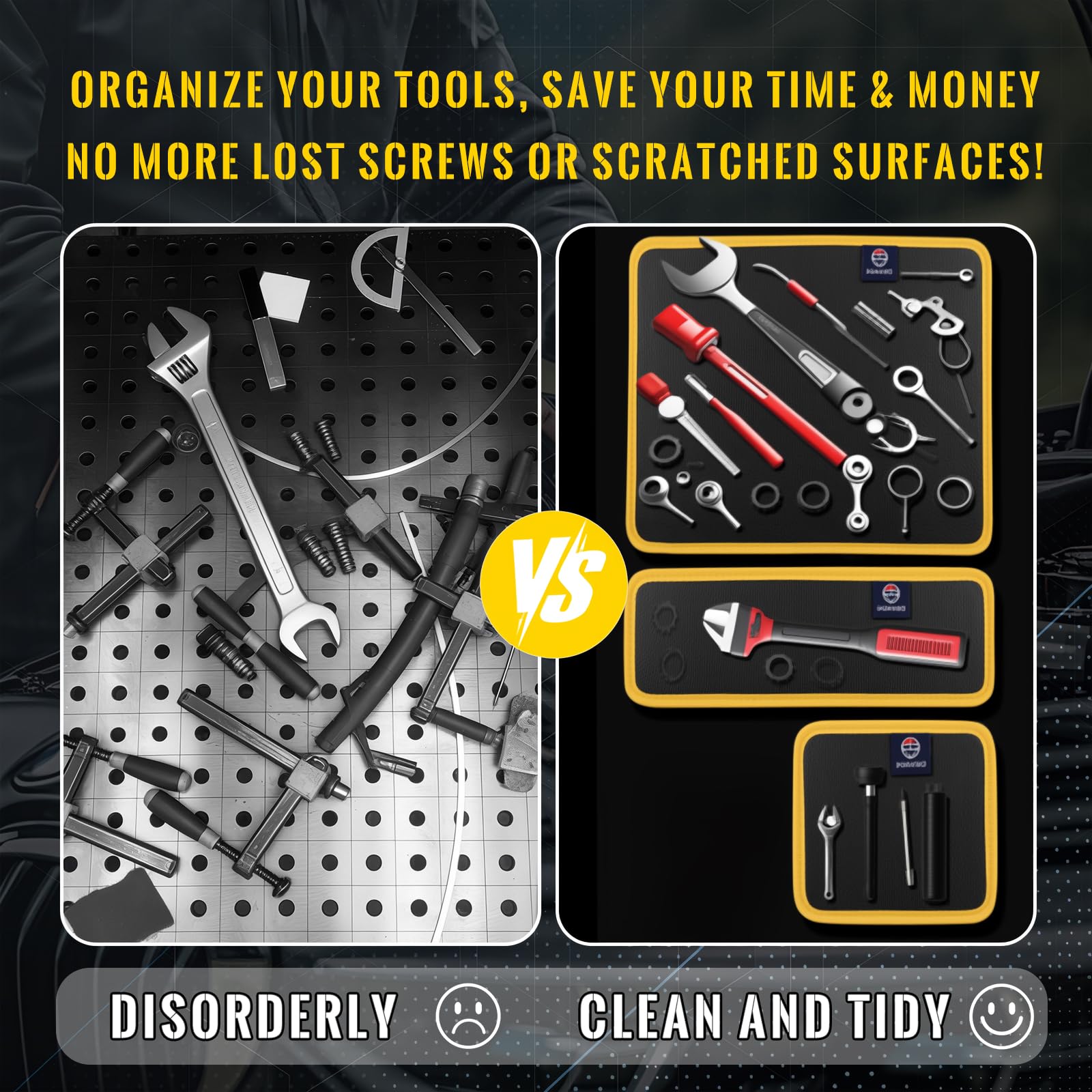 Magnetic Tool Mat Set
